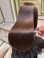 アース 渋谷店(HAIR&MAKE EARTH)&nbsp;髪質改善×縮毛矯正｜パサつきを抑えた艶髪