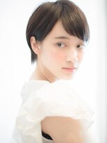 キープへアデザイン(keep hair design) 【keep hair design】ベビーショート×パーマなし【by三橋】