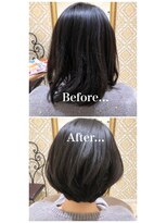 ルシード スタイル ルッツ(LUCIDO STYLE RUTTU)&nbsp;収まりバツグン！＜大人＞柔らかボブ［お客様］［林　翔大］