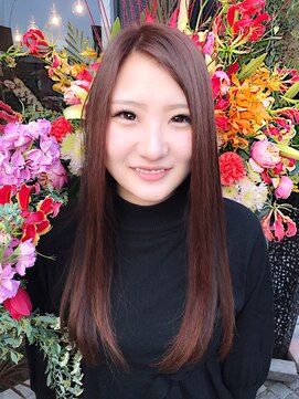 ヘアアトリエオット(hair atelier 8 otto) 妖艶なピンクバイオレット