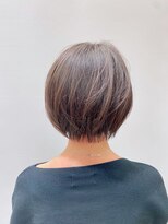 ユキオ オブ ヘアー(YUKIO of Hair)&nbsp;30代40代50代★小顔見せ♪前下がりナチュラルボブ
