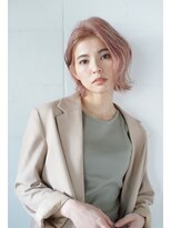 シェル 吉祥寺(shell)&nbsp;大人かわいい☆ハイトーンでキュートスタイル外ハネアレンジも〇