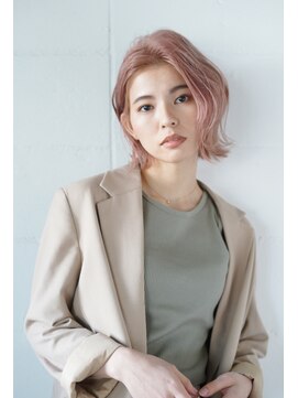 シェル 吉祥寺(shell) 大人かわいい☆ハイトーンでキュートスタイル外ハネアレンジも〇