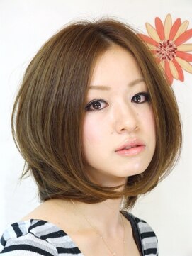 クロワ(croix) 【croix】スイートミディアムボブ