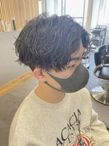 メンズヘアトーキョー(MEN'S HAIR TOKYO)&nbsp;無造作パーマ/サイドパート