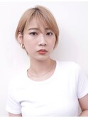 大人かわいい似合わせ小顔美髪ショート0701