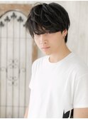 ≪mod's men≫ダークアッシュ×グランマッシュ抜け感ヘアd