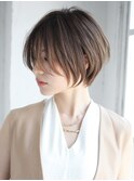 美シルエット×立体感×上質大人ショートボブ【担当BISA】