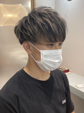 ルイマダーナ 栄店(LOUIMADNA) お客様スタイルイケメンマッシュハイライト