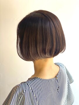 髪庵ゆかし ふんわりボブ