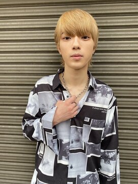 ユートピア(U topia) #メンズヘア　#ブロンド　#金髪男子