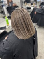 ジルブラン(JIL BLAN)&nbsp;ハイライトバレイヤージュダブルカラー20代30代40代グレージュ