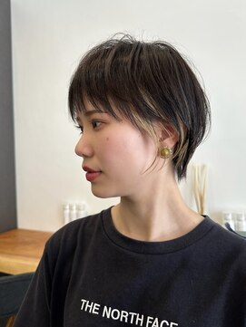 ビューエヒメ(VIEW EHIME) 大人ラフウェーブ20代30代40代ボブブラウンスウィングショート