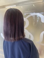 ヘアースペースブルーム ヒーロー 園田店(HAIR SPACE BLOOM hero) 【園田/ケアブリーチ】ピンクバイオレット