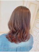 アッシュベージュ×ゆる髪