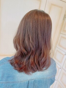 ルッソカナン(Lusso canaan) アッシュベージュ×ゆる髪