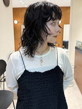 ヤイエ 青山店(yiye) レイヤーカット/ウルフパーマ/パーマ/ニュアンスパーマ/レイヤー