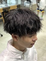 レタッチ バイ フィフス 天神大名(RETOUCH by fifth)&nbsp;ツイストスパイラルパーマメンズカット波巻きパーマメンズサロン