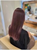 ☆艶ロング／カシスピンク／暖色系カラー　10代20代30代