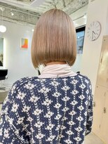 マジコ 下北沢本店(Magico)&nbsp;ボブ/ミルクティーベージュカラー/ブリーチ/ダブルカラー/下北沢