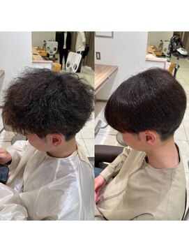 アッシュ 下丸子店(Ash) 【どんなクセでも自然体に】流れる縮毛矯正