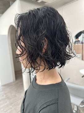 アルテペロ(arte pelo) スパイラルパーマボブ