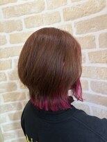 エルフゥ(Elle fou)&nbsp;インナーカラー　ウルフカット