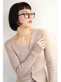 結べるボブ大人可愛いウェーブミディアム艶感前髪こなれヘア