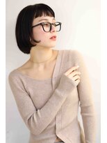 シーエヌナカオ イオン有松店(cn-nakao) 結べるボブ大人可愛いウェーブミディアム艶感前髪こなれヘア