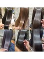 シャル 錦糸町(shalu)&nbsp;ダメージレスストレートとイルミナカラーで艶々に！