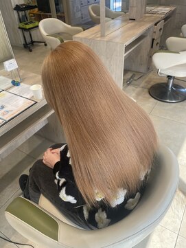 アースコアフュールボーテ 佐野新都市店(EARTH coiffure beaute) ミルクティーベージュ／ミルクティーカラー