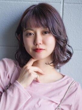 ヘアーループセラデザインワークス(Hair ruup Sela design works) 透け感アップカラー◎ボブスタイル