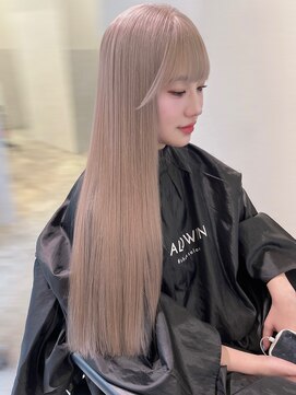 キャリ 渋谷(care) 透けるくすみベージュ