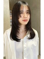 ハウ 心斎橋(how)&nbsp;20代30代40代ベージュ暖色系カラー大人ボブ透明感小顔春カラー