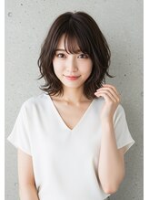 顧客様にはこちらも人気♪【何度でも使える】カット + 透明感カラー + ハホニコ3stepトリートメント¥8,500