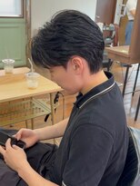 フラッシュパック(FLASH PACK)&nbsp;フェザーパーマ/フェザーショート/センターパート/ニュアンス