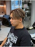 ダブルカラーブリーチケアブリーチミルクティーリタッチシルバー