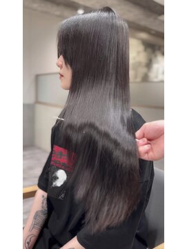 ラベスト キョウト(LOVEST) 髪質改善◆縮毛矯正乾かしたのみの面艶