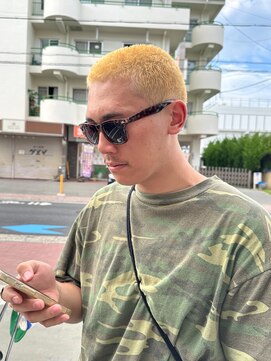 ヘアアンドメイク ニューヨーク ニューヨーク 長岡天神店(Hair&Make NYNY) ハイトーンボウズ/ブロンド