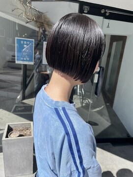 エムドットヘアーサロン(M. hair salon) パッツリbob★小顔補正立体カット