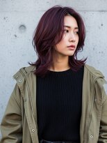 フルショウ 苦楽園店(FURUSHO)&nbsp;チェリーレッド/バーガンディ/ハイレイヤーカット/シャギー