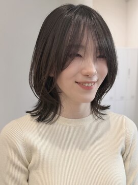 セイドット リー(Say. Ree) Say.大人可愛いくびれレイヤーローズブラウンヘーゼルグレージュ