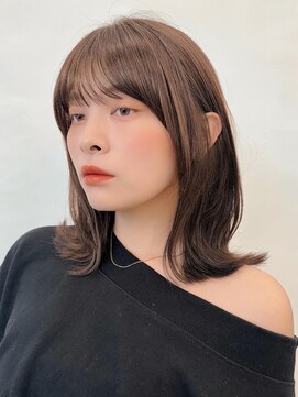 ガーデントウキョウ(GARDEN Tokyo) 【くびれ/外ハネ/ヘーゼルベージュ/透明感/美髪/ミディアム】