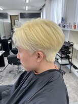 シールドヘアー 沖縄 新都心(C'LD Hair) 抜きっぱなしブロンド