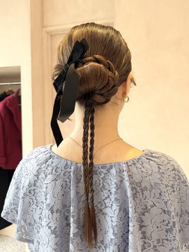 オン キャナルシティ博多前店(on) 【中里恵梨】カチモリヘア/アップヘア/参列ヘア/ヘアセット/20代