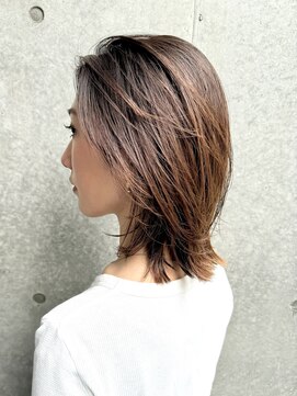 ピークアブー アヴェダ ギンザシックス(PEEK-A-BOO AVEDA GINZASIX) 外ハネミディアム