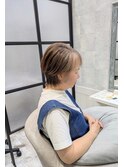 白髪ぼかし/脱白髪染め/脱白髪染めハイライト/透明感