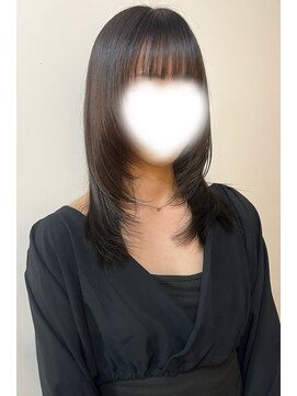 ジュール 池袋(Joule) レイヤーカット×グレージュ