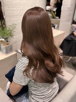 ステア ケース(stair case)&nbsp;韓国マロンベージュカラーレイヤーカット髪質改善