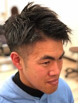 パース(PARS)&nbsp;『無造作ネープレス・アップバング・ツーブロ』PARS松戸柴崎彩人